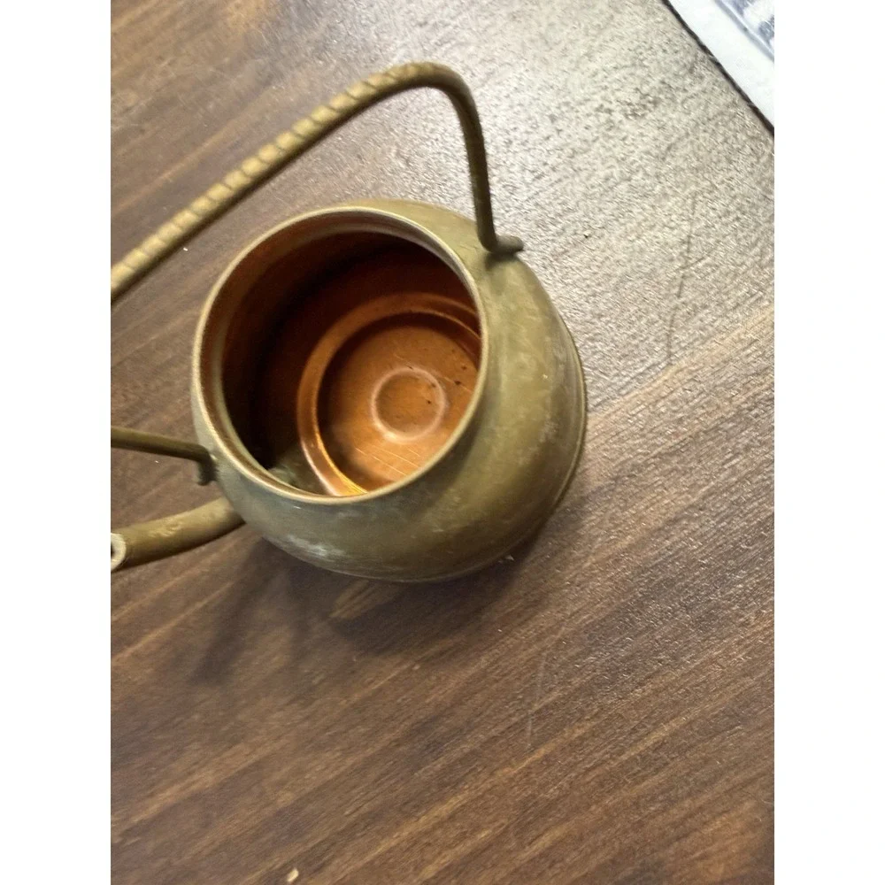 Vintage Real Copper Mini Tea Kettle Made In Italy 2.75 inches